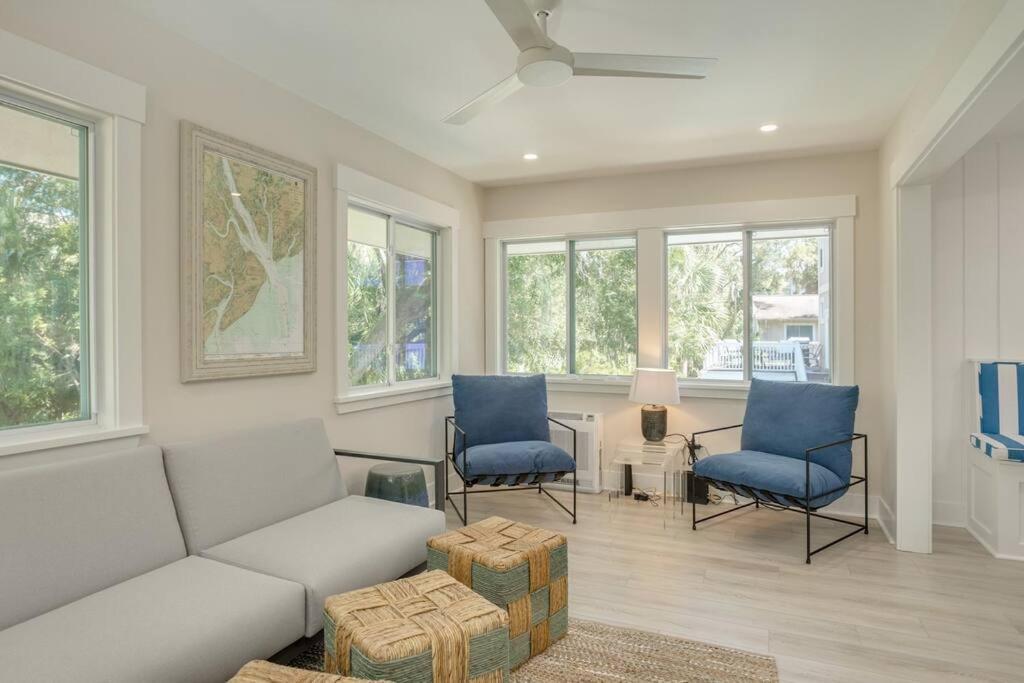 Luxury Beach House - 2Min Walk To Beach - Private Pool - Group & Dog Friendly Hilton Head Island Exterior photo